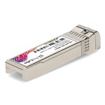 Picture of Brocade® (Formerly) 10G-SFPP-BXU-40K Compatible TAA 10GBase-BX SFP+ Transceiver (SMF, 1270nmTx/1330nmRx, 40km, LC, DOM)