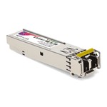 Picture of Brocade® (Formerly) 10G-SFPP-LR-CW55 Compatible TAA 10GBase-CWDM SFP+ Transceiver (SMF, 1550nm, 10km, LC, DOM)