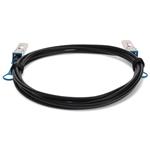 Picture of 8-Pack of Brocade® (Formerly) 10G-SFPP-TWX-0108 Compatible TAA Compliant 10GBase-CU SFP+ to SFP+ Direct Attach Cables (Active Twinax, 1m)