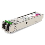 Picture of Brocade® (Formerly) 10G-SFPP-ZR-1530 Compatible TAA 10GBase-CWDM SFP+ Transceiver (SMF, 1530nm, 80km, LC, DOM)