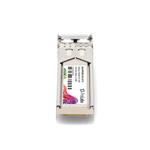 Picture of Brocade® (Formerly) 10G-SFPP-ZRD-1531-12-T Compatible TAA 10GBase-DWDM 100GHz SFP+ Transceiver (SMF, 1531.12nm, 80km, LC, DOM)