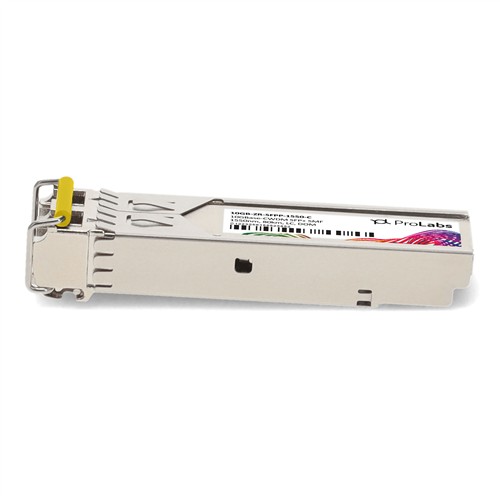 Picture of Enterasys® 10GB-ZR-SFPP-CW55 Compatible TAA 10GBase-CWDM SFP+ Transceiver (SMF, 1550nm, 80km, LC, DOM)