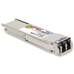 Picture of ADTRAN® 1445500F2C Compatible TAA 40GBase-LR4 QSFP+ Transceiver (SMF, 1270-1330nm, 10km, LC, DOM)