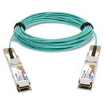 Picture of Ciena® 160-9460-003 Compatible TAA Compliant 100GBase-AOC QSFP28 to QSFP28 OTU4 Active Optical Cable (850nm, MMF, 3m)