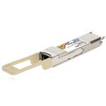 Picture of Alcatel-Lucent Nokia® 1AB474800005 Compatible TAA 100GbE/OTU-4/128G FC Multi-Rate SR4 QSFP28 Transceiver (MMF, 850nm, 100m, MPO, DOM)