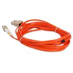 Picture of 2m LC to SC Orange OM1 Duplex OFNR (Riser-Rated) Fiber Patch Cable
