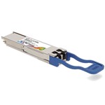 Picture of ZTE® 33030600023 Compatible TAA 100GBase-LR4 QSFP28 Transceiver (SMF, 1295nm to 1309nm, 10km, LC, DOM)