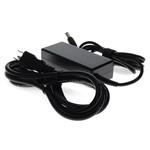 Picture of Dell® 332-1831 Compatible 65W 19.5V at 3.34A Black 7.4 mm x 5.0 mm Laptop Power Adapter and Cable