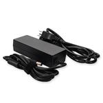 Picture of Dell® 332-1833 Compatible 90W 19.5V at 4.62A Black 7.4 mm x 5.0 mm Laptop Power Adapter and Cable