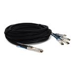 Picture of Extreme Networks® 40G-DACA-QSFP4SFP1M Compatible TAA Compliant 40GBase-CU QSFP+ to 4xSFP+ Direct Attach Cable (Active Twinax, 1m)