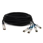 Picture of Extreme Networks® 40G-DACA-QSFP4SFP5M Compatible TAA Compliant 40GBase-CU QSFP+ to 4xSFP+ Direct Attach Cable (Active Twinax, 5m)