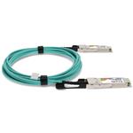 Picture of Brocade® 40G-QSFP-QSFP-AOC-0701 Compatible TAA Compliant 40GBase-AOC QSFP+ Direct Attach Cable (850nm, MMF, 7m)
