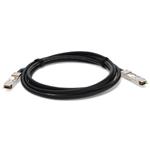 Picture of Dell® 470-ABPY Compatible TAA Compliant 100GBase-CU QSFP28 Direct Attach Cable (Passive Twinax, 1m)