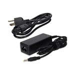 Picture of 6ft HP® 493092-002 Compatible 30W 19V at 1.58A Black 4.0 mm x 1.7 mm Laptop Power Adapter and Cable