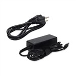 Picture of 6ft HP® 496813-001 Compatible 30W 19V at 1.58A Black 4.0 mm x 1.7 mm Laptop Power Adapter and Cable