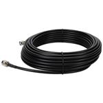 Picture of 25ft Cisco® 4G-CAB-LMR240-25 Compatible TNC (Male) to TNC (Female) Black Coaxial Simplex PVC Copper Patch Cable