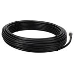 Picture of 25ft Cisco® 4G-CAB-LMR240-25 Compatible TNC (Male) to TNC (Female) Black Coaxial Simplex PVC Copper Patch Cable