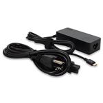 Picture of Lenovo 4X20M26268 Compatible 65W 20V at 3.25A Black USB-C Laptop Power Adapter and Cable