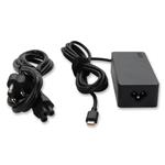 Picture of Lenovo 4X20M26268 Compatible 65W 20V at 3.25A Black USB-C Laptop Power Adapter and Cable