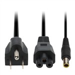 Picture of Lenovo® 55Y9317 Compatible 135W 20V at 6.75A Black 7.9 mm x 5.5 mm Laptop Power Adapter and Cable