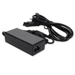 Picture of HP® 693711-001 Compatible 65W 18.5V at 3.5A Black 7.4 mm x 5.0 mm Laptop Power Adapter and Cable