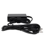 Picture of HP® 693711-001 Compatible 65W 18.5V at 3.5A Black 7.4 mm x 5.0 mm Laptop Power Adapter and Cable