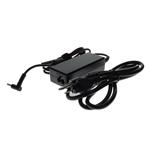 Picture of HP® 710412-001 Compatible 65W 19V at 3.33A Black 4.5 mm x 3.0 mm Laptop Power Adapter and Cable