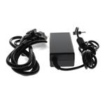 Picture of HP® 710412-001 Compatible 65W 19V at 3.33A Black 4.5 mm x 3.0 mm Laptop Power Adapter and Cable