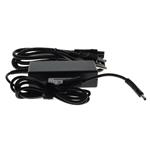 Picture of HP® 710412-001 Compatible 65W 19V at 3.33A Black 4.5 mm x 3.0 mm Laptop Power Adapter and Cable