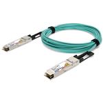 Picture of HP® 720208-B21 Compatible TAA Compliant 40GBase-AOC QSFP+ Active Optical Cable (850nm, MMF, 10m)