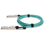 Picture of HP® 720208-B21 Compatible TAA Compliant 40GBase-AOC QSFP+ Active Optical Cable (850nm, MMF, 10m)