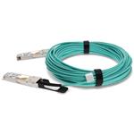 Picture of IBM® Compatible TAA Compliant 40GBase-AOC QSFP+ to QSFP+ Active Optical Cable (850nm, MMF, 20m)