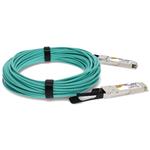 Picture of IBM® Compatible TAA Compliant 40GBase-AOC QSFP+ to QSFP+ Active Optical Cable (850nm, MMF, 20m)