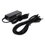 Picture of HP® 934739-850 Compatible USB 3.1 (C) Male to NEMA 5-15P Male 45W 20V at 2.25A Black USB-C Laptop Power Adapter and Cable
