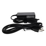 Picture of HP® 934739-850 Compatible USB 3.1 (C) Male to NEMA 5-15P Male 45W 20V at 2.25A Black USB-C Laptop Power Adapter and Cable