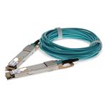 Picture of Arista Networks® AOC-O-O-400G-5M Compatible TAA Compliant 400GBase-AOC OSFP to OSFP (850nm, OM3, Aqua, 5m)