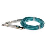 Picture of Arista Networks® AOC-O-O-400G-5M Compatible TAA Compliant 400GBase-AOC OSFP to OSFP (850nm, OM3, Aqua, 5m)