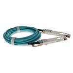 Picture of Arista Networks® AOC-O-O-400G-5M Compatible TAA Compliant 400GBase-AOC OSFP to OSFP (850nm, OM3, Aqua, 5m)