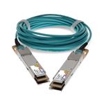 Picture of Arista Networks® AOC-O-O-400G-5M Compatible TAA Compliant 400GBase-AOC OSFP to OSFP (850nm, OM3, Aqua, 5m)