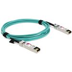 Picture of Arista Networks® AOC-S-S-10G-3M-BK Compatible TAA Compliant 10GBase-AOC SFP+ Active Optical Cable (850nm, MMF, 3m, Black Jacket)