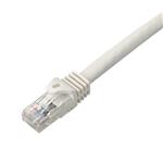 Picture of 6in White CAT 6 PVC Ethernet Cable Snagless Easy Boot RJ-45 M/M