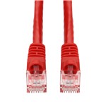 Picture of 0.5m Red CAT 6A PVC Ethernet Cable Snagless Bubble Boot RJ-45 M/M