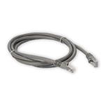 Picture of 1.5ft Gray CAT 6 PVC Ethernet Cable Snagless Bubble Boot RJ-45 M/M