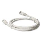 Picture of 1.5ft White CAT 6 PVC Ethernet Cable Snagless Bubble Boot RJ-45 M/M