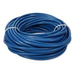Picture of 100ft Blue CAT 6 PVC Ethernet Cable Snagless Bubble Boot RJ-45 M/M