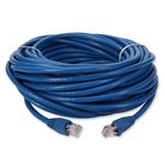 Picture of 100ft Blue CAT 6 PVC Ethernet Cable Snagless Bubble Boot RJ-45 M/M