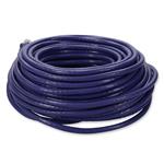 Picture of 100ft Purple CAT 6 PVC Ethernet Cable Snagless Bubble Boot RJ-45 M/M