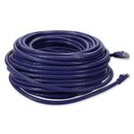 Picture of 100ft Purple CAT 6 PVC Ethernet Cable Snagless Bubble Boot RJ-45 M/M