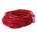 Picture of 100ft Red CAT 6 PVC Ethernet Cable Snagless Easy Clear Boot TAA RJ-45 M/M