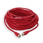 Picture of 100ft Red CAT 6 PVC Ethernet Cable Snagless Easy Clear Boot TAA RJ-45 M/M